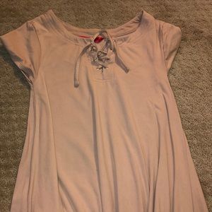 Tan Suede Lace midi dress!!